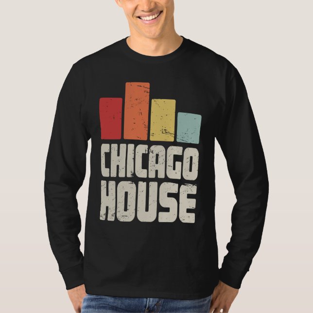 Camiseta House Music French House & Chicago House (Anverso)