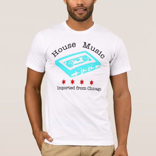 Camiseta House Music Importado de Chicago (Anverso)