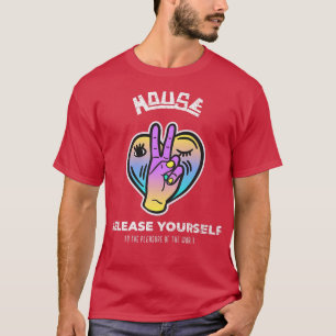 Camiseta House Music Tech House Music Rave Festival Soulful