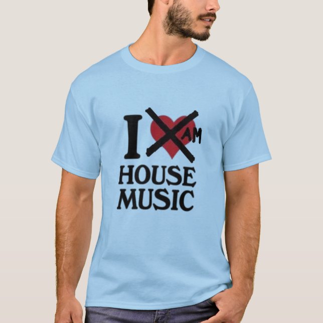 Camiseta housemusic (Anverso)