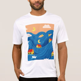 Camiseta Houses and boats