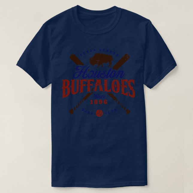 Camiseta Houston Buffaloes (Diseño del anverso)