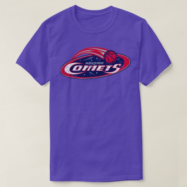 Camiseta Houston Comets (Diseño del anverso)