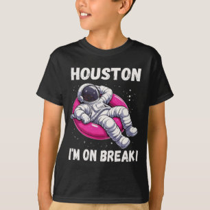 Camiseta Houston, estoy de descanso - astronauta relajante