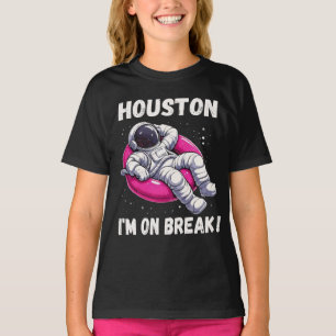 Camiseta Houston, estoy de descanso - astronauta relajante