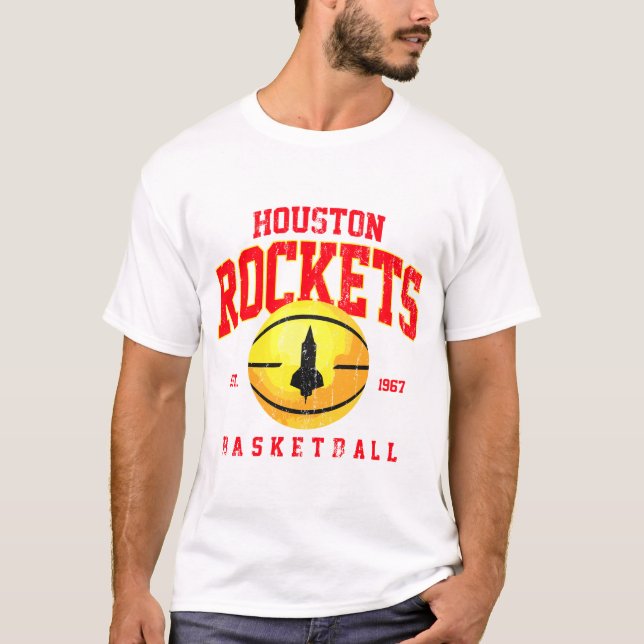 Camiseta Houston Rocketsss Vintage (Anverso)