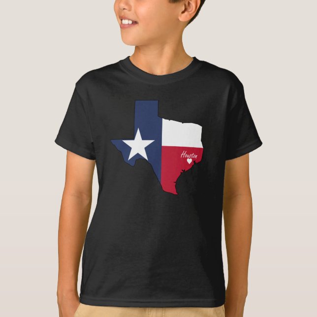 Camiseta Houston, Tejas (Anverso)