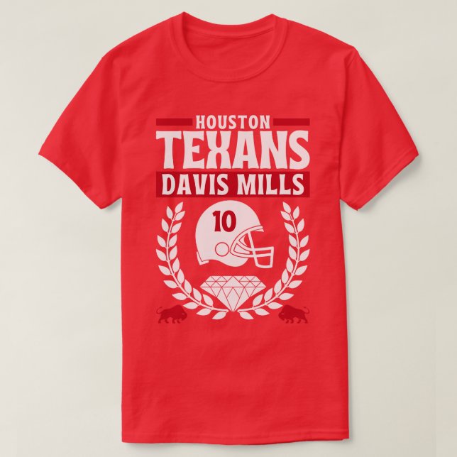 Camiseta Houston Texans Davis Mills 10 Edition (Diseño del anverso)