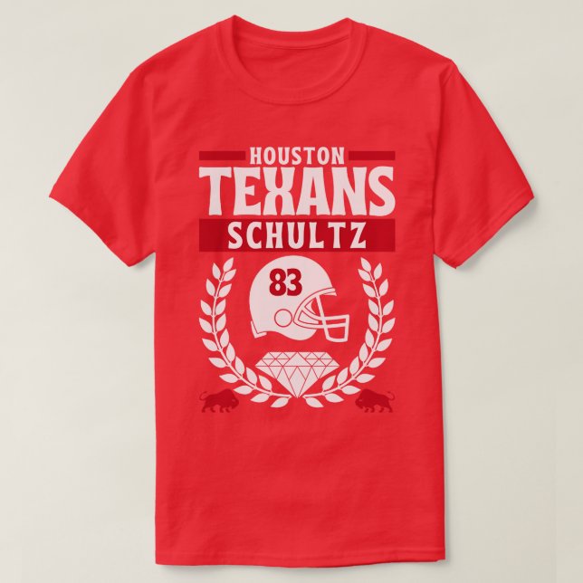 Camiseta Houston Texans Schultz edición 83 (Diseño del anverso)