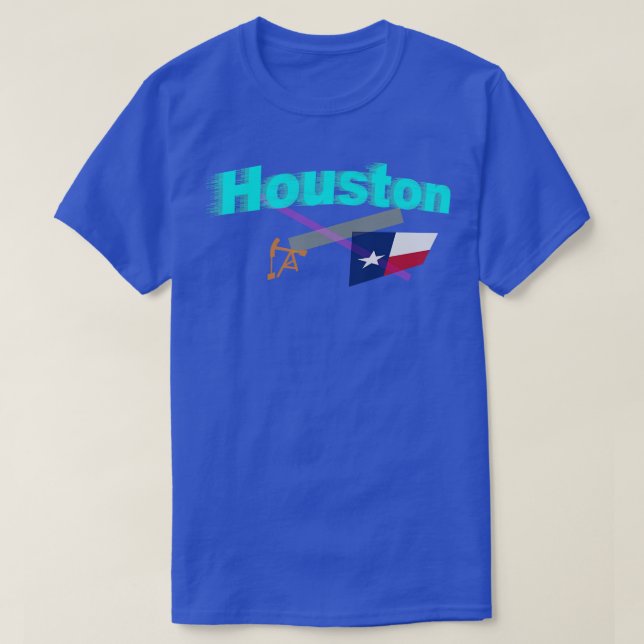 Camiseta Houston Texas (Diseño del anverso)