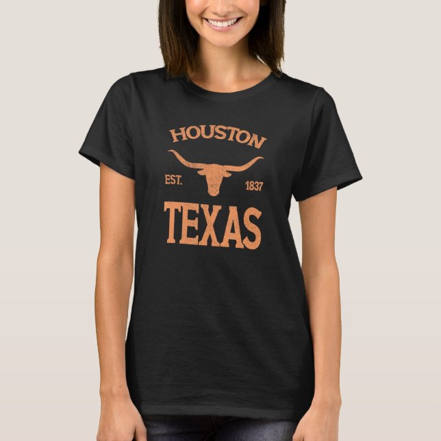 Camiseta Houston Texas (Anverso)