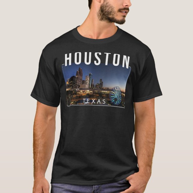 Camiseta Houston Texas H-Town The Big H - Tee (Anverso)