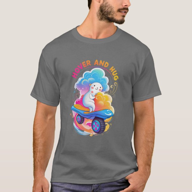 Camiseta Hover y Hug (Anverso)