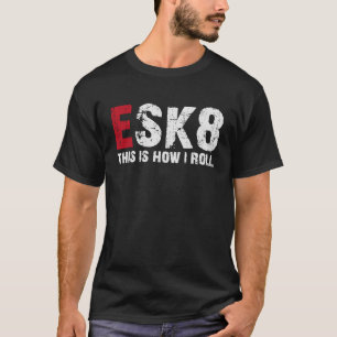 Camiseta Hoverboard Electro E skate E Board Esk8 sk8 Gif