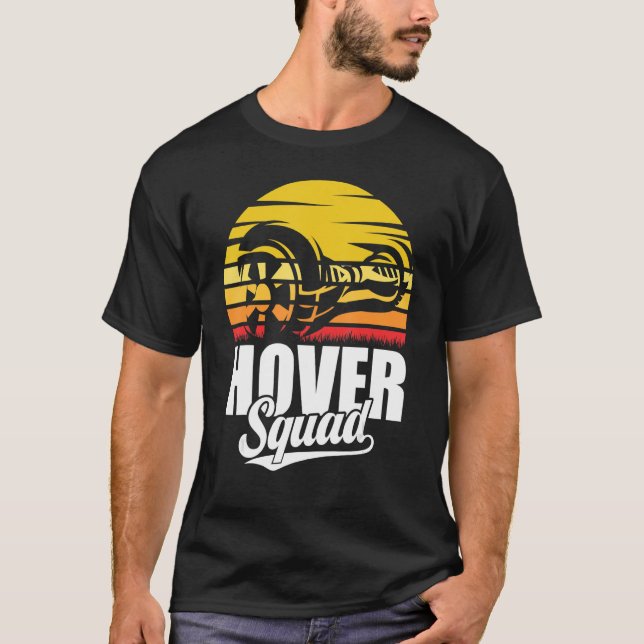 Camiseta Hoverboard Hover Retro Hover S (Anverso)