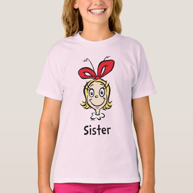 Camiseta How the Grinch Stole Christmas | Grinch Sister (Anverso)