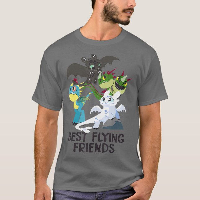Camiseta How to Train Your Dragon 3 Hidden World Best (Anverso)
