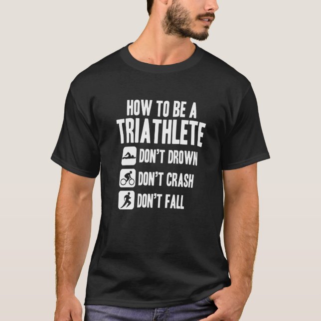 Camiseta How To Triathlete   (Anverso)
