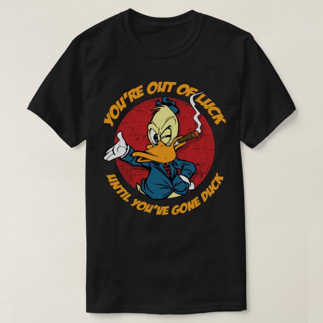Camiseta Howard art el regalo del pato para los fans (Diseño del anverso)