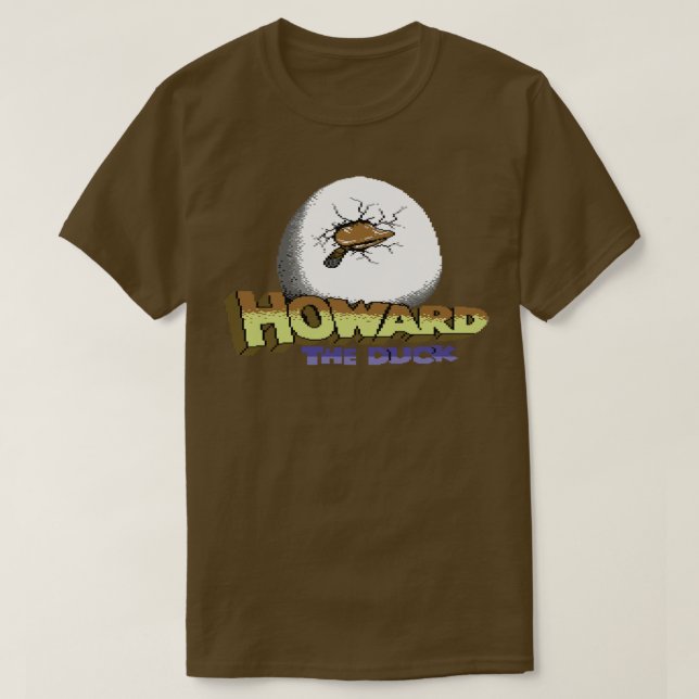 Camiseta Howard el pato 42 (Diseño del anverso)