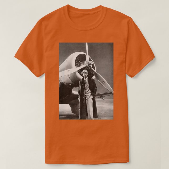 Camiseta Howard Hughes Pioneer (Diseño del anverso)