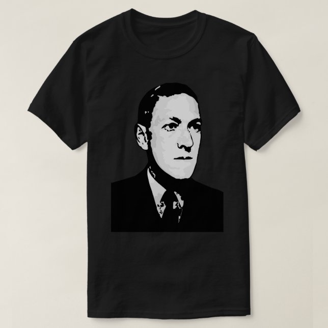 Camiseta Howard Philips Lovecraft (Diseño del anverso)