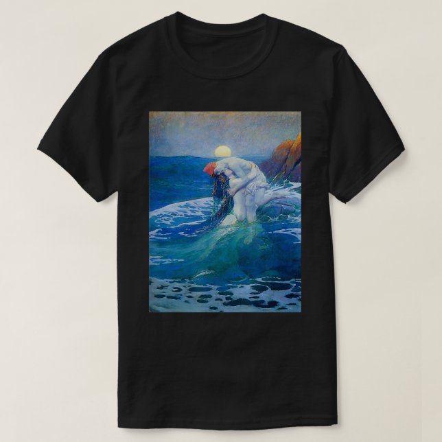 Camiseta Howard Pyles The Mermaid (Diseño del anverso)