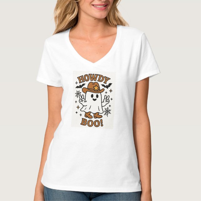 Camiseta Howdy Boo (Anverso)