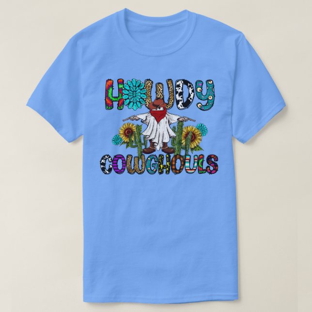 Camiseta Howdy Cowghouls (Diseño del anverso)