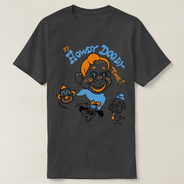 Camiseta Howdy Doody (Diseño del anverso)