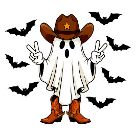 Camiseta Howdy Ghost Cowboy
