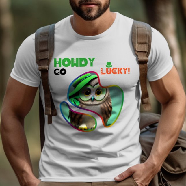 Camiseta ¡Howdy Go Lucky! - Noche irlandesa de pub Trivia (Subido por el creador)