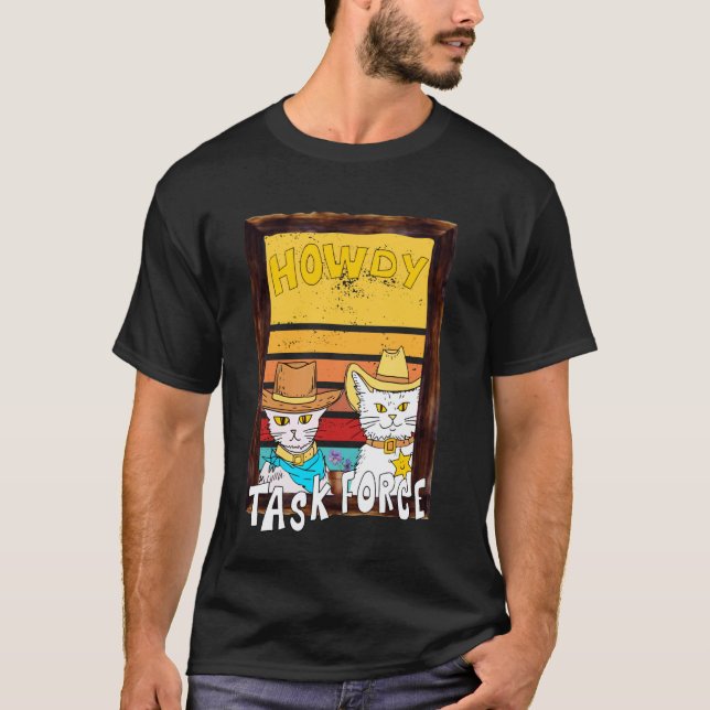 Camiseta Howdy Merch. Howdy Task Force Funny Design. Funny  (Anverso)