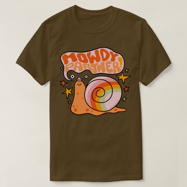 Camiseta Howdy Partner (Diseño del anverso)