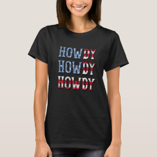 Camiseta Howdy Retro Cowgril & Cowboy Western Rodeo Texas 4