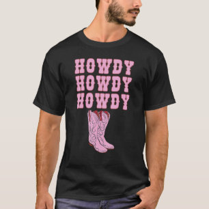 Camiseta Howdy Rodeo Western Country Southern Cowgirl 3