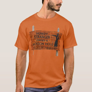Camiseta HOWDY STRANGER RÓTULO JACKSON HOLE TShirt