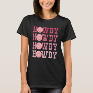 Camiseta Howdy Vintage Rodeo Western Country Southern Cowgi