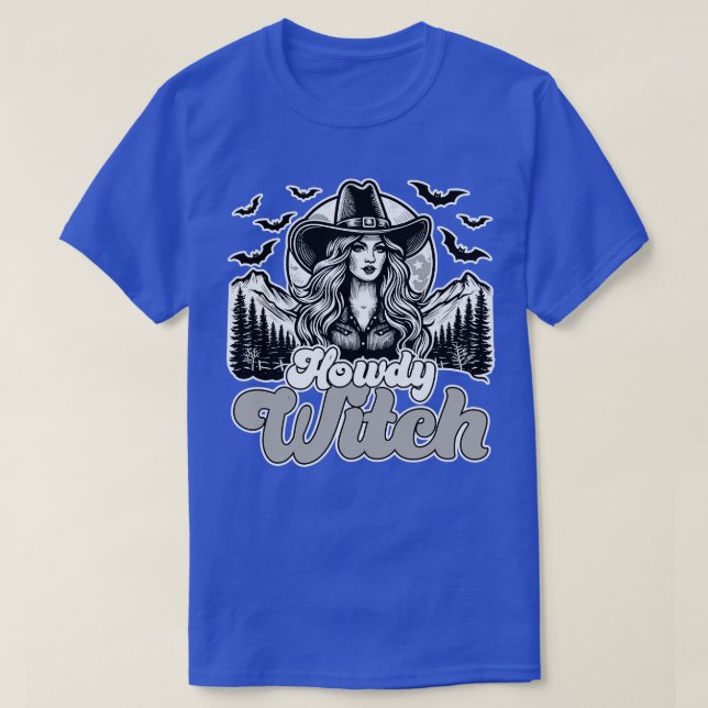Camiseta Howdy Witches (Diseño del anverso)