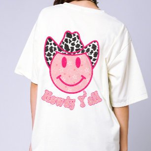 Camiseta Howdy Y'all Western Cowgirl Bachelorette