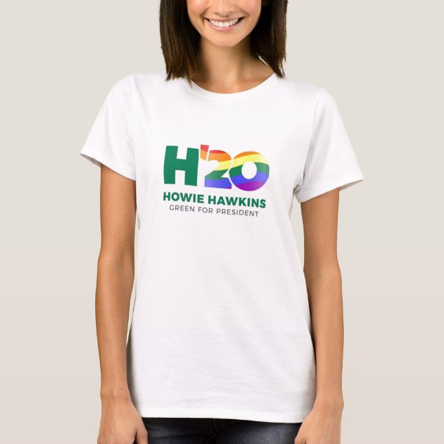 Camiseta Howie Hawkins 2020 (Anverso)