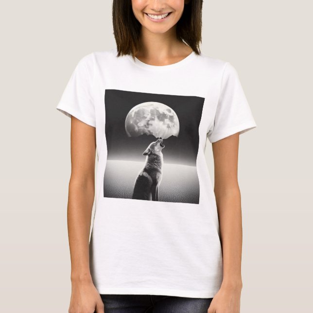 Camiseta Howl lunar (Anverso)