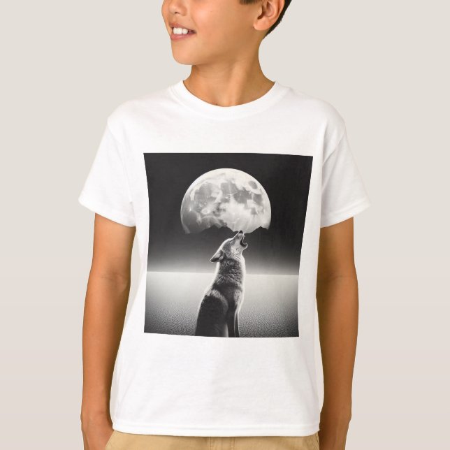 Camiseta Howl lunar (Anverso)