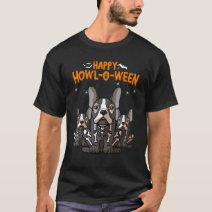 Camiseta Howl O Ween Bulldog Francés Cstume Halloween