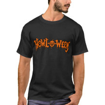 Howl-O-Ween Halloween Perro Pata Calabaza Hombres