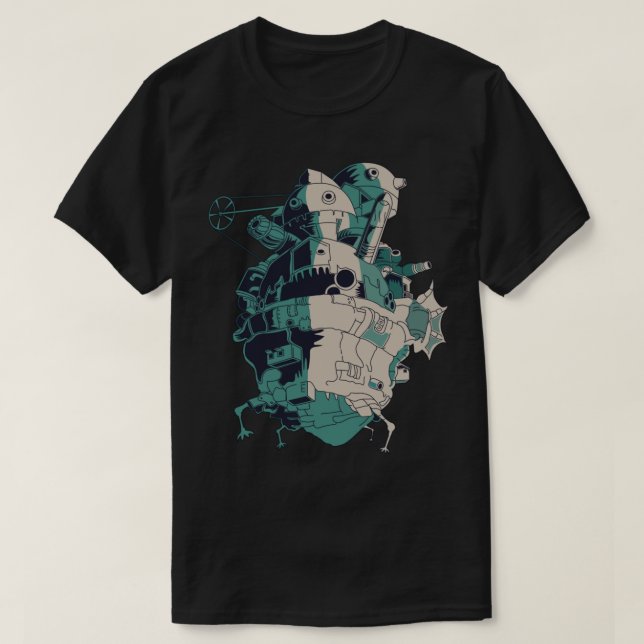 Camiseta Howl_s Moving Castle (Diseño del anverso)