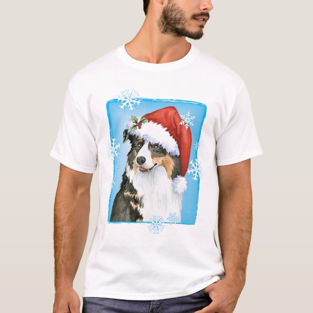 Camiseta Howliday feliz Aussie (Anverso)