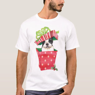 Camiseta Howliday feliz Boston Terrier
