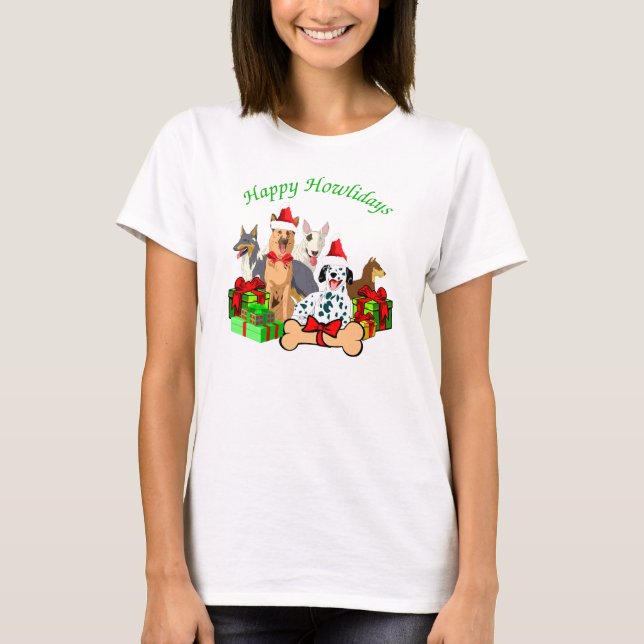 Camiseta Howliday persigue la ropa (Anverso)