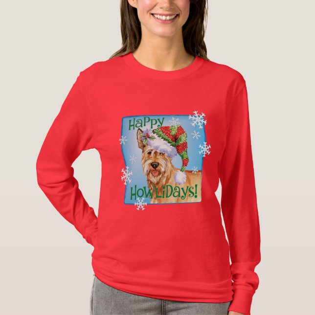 Camiseta Howlidays feliz Berger Picard (Anverso)